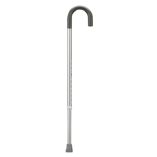 Round-Handle Aluminum Cane, 6/Case